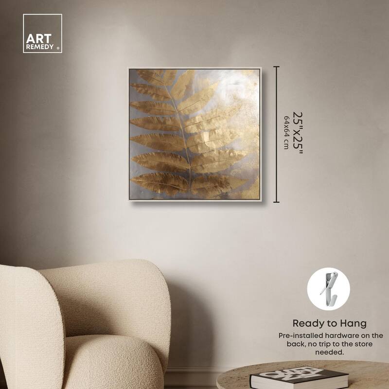 Golden Canopy (II) Canvas by Art Remedy