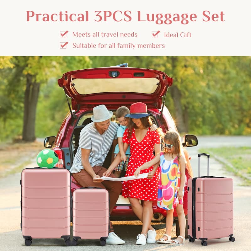 Carry on Luggage Hard Shell Lightweight Expandable Rolling Suitcase with Spinner Wheels TSA Lock and Retractable Handle