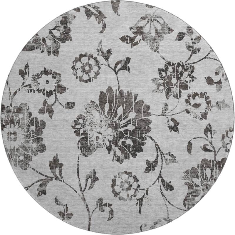 Premium Washable Super Soft Floral Whimsy Mayfield Rug