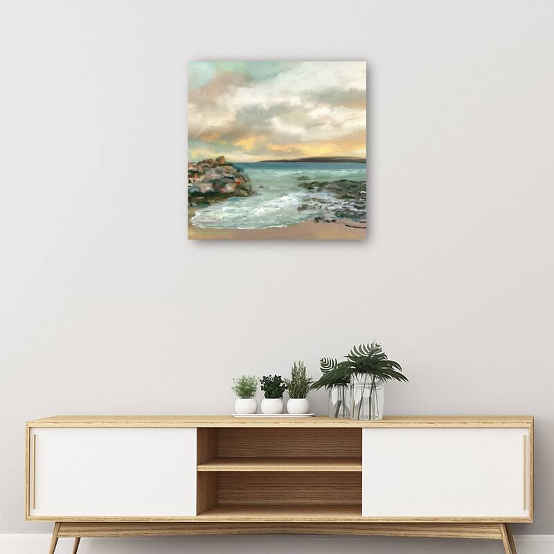 Secret Cove Square By Studio Arts Canvas Art Print