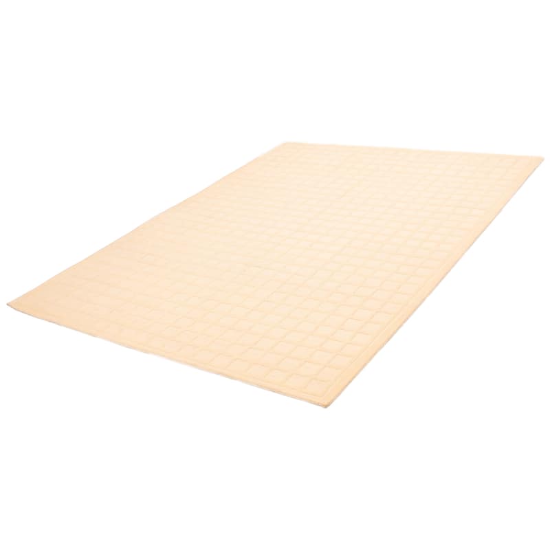ECARPETGALLERY Hand-knotted Kathmandu Cream Wool Rug - 9'0 x 12'0