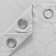 preview thumbnail 13 of 86, Deconovo Decorative Silver Diamond Curtains (2 Panel)