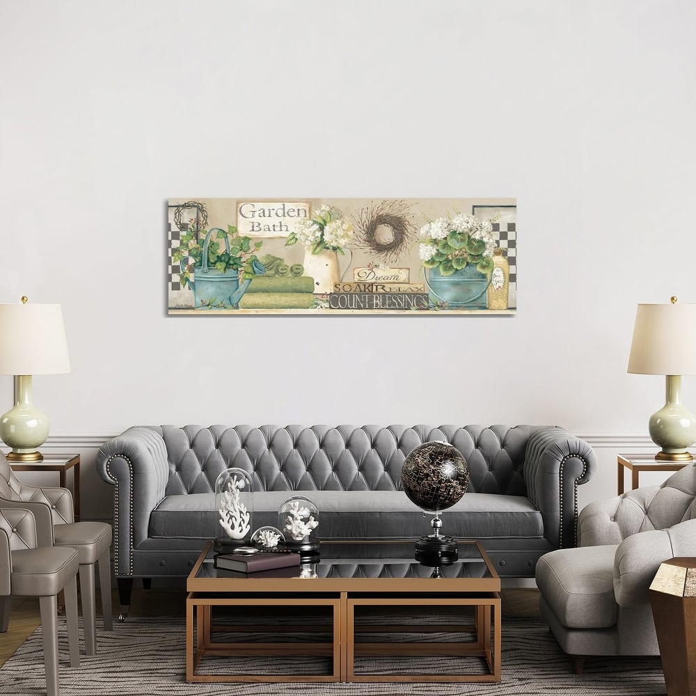 iCanvas "Garden Bath" by Pam Britton Canvas Print