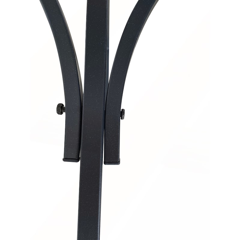 Metal Garden Arch Garden Arbor Trellis for Climbing Plants