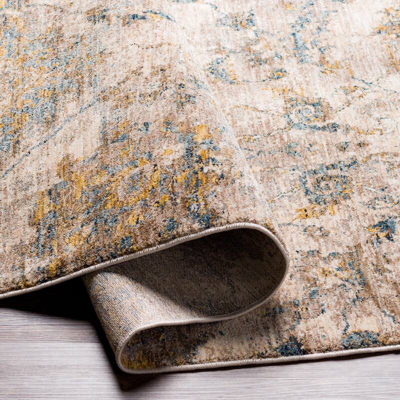 Livabliss Traditional Mirabel Medallion Area Rug