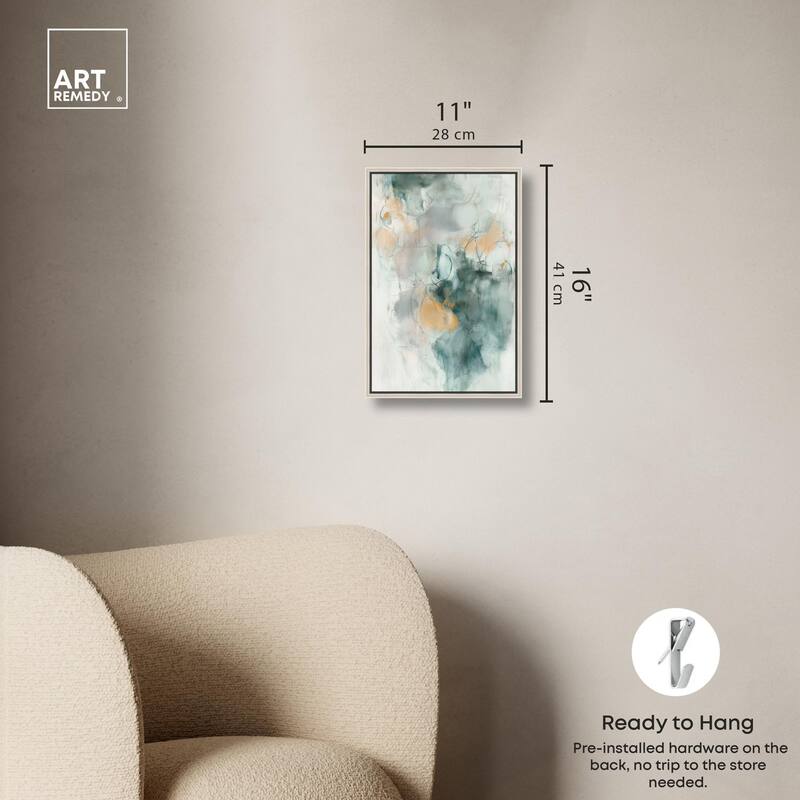 Verdant Vapors II Canvas by Art Remedy