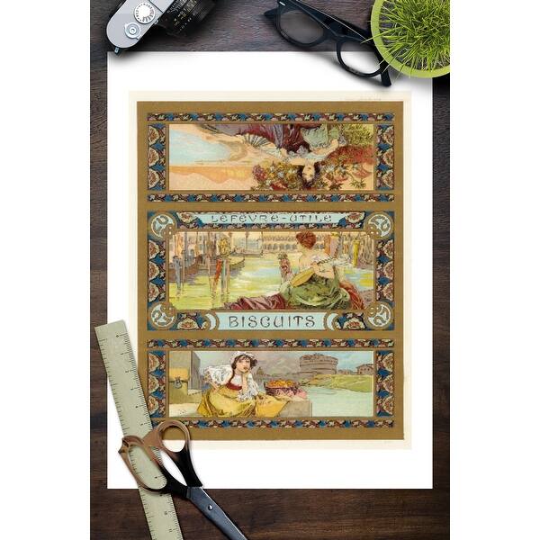Shop Lefevre Utile Melange Italien Vintage Poster Artist Mucha Alphonse France C 1901 Art Print Multiple Sizes Available Overstock 27929472