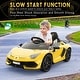 preview thumbnail 19 of 18, Electric Children's Car Lamborghini Authorized Parent Remote Control Wheel