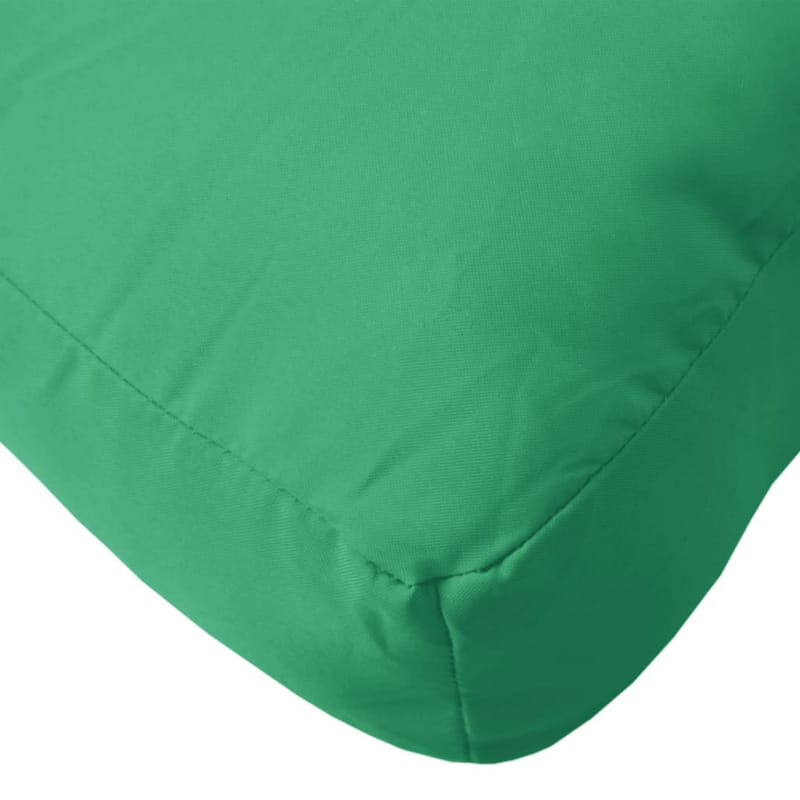 Moni Outdoor Cushion for Bench, Deep Tufted Green Fabric, 47 Inch