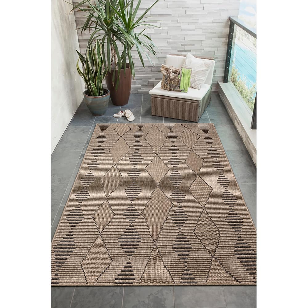 Liora Manne Monaco Diamonds Indoor/Outdoor Area Rug