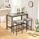 preview thumbnail 5 of 13, Bar Stool Set 2PC(16.1''W*12.2''D*28.7''H)