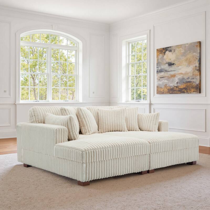 DREAMSIDEA Oversized Modular Sectional Sofa