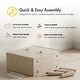 preview thumbnail 5 of 6, Furniture of America Mariey Mid-Century Modern Walnut Wood 6-Drawer Executive Desk with Keyboard Tray and Power Outlet