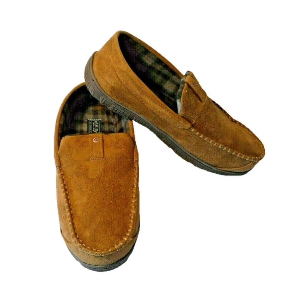 signature by levi strauss & co mens moccasin slippers