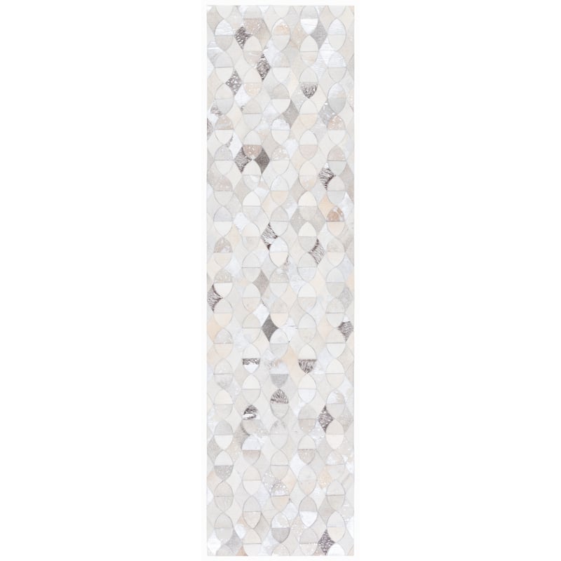 SAFAVIEH Flatweave Studio Leather Friedy Modern Rug