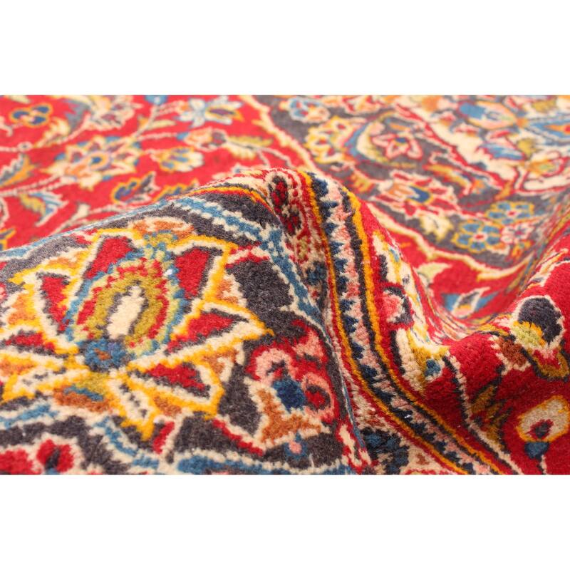 ECARPETGALLERY Hand-knotted Kayseri Red Wool Rug - 4'5 x 7'3
