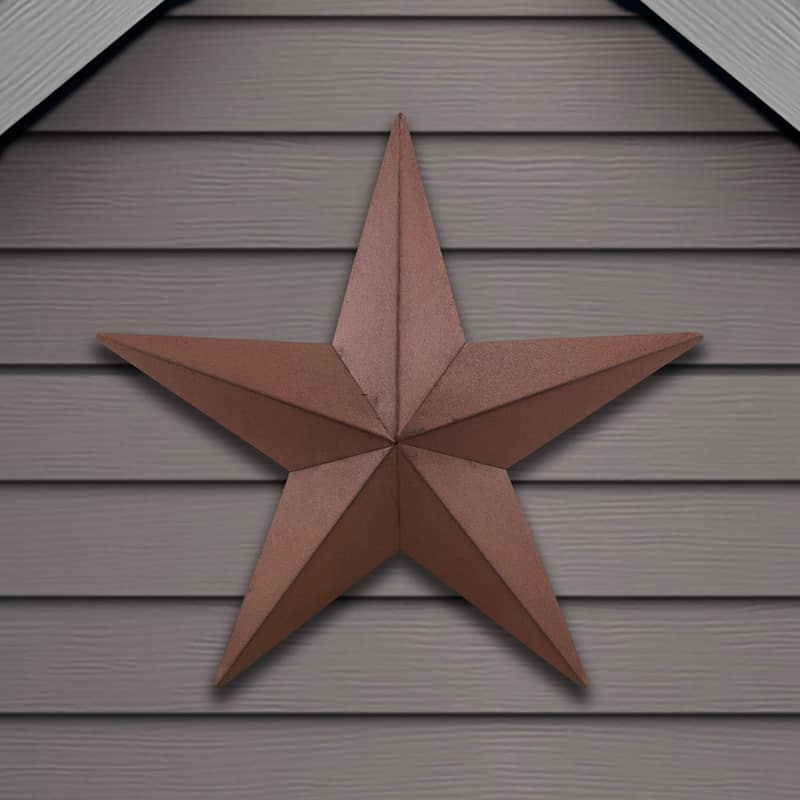 Barn Star - 18" - Burgundy