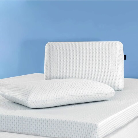 Subrtex Natural Latex Foam Pillow with Washable Cover