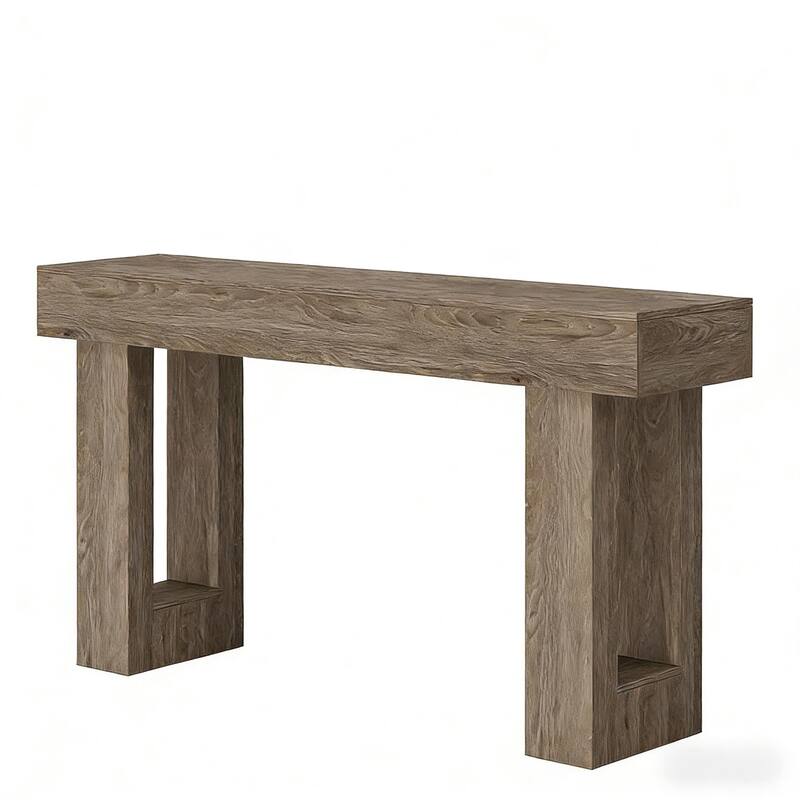 Wooden Entryway Country-Style Sofa Console Table