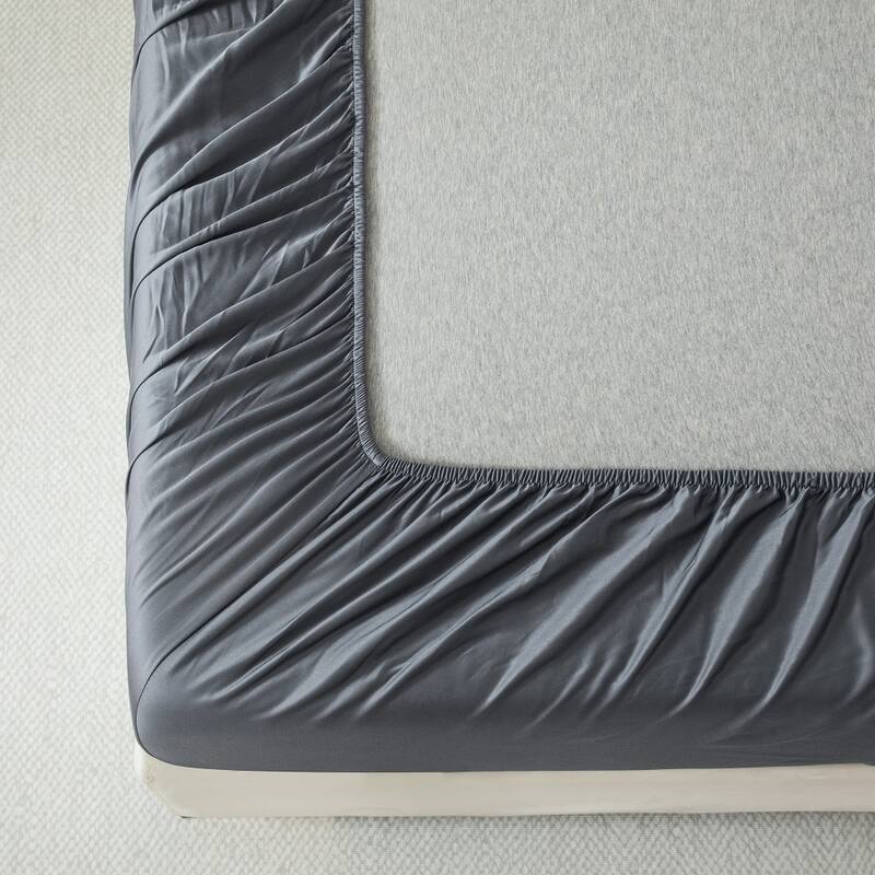 Luxury 100% Rayon from Bamboo 300 Thread Count Deep Pocket Sheet Set, Soft, Silky, All-Season Comfort