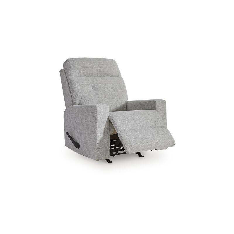 Signature Design by Ashley Valeview Gray Rocker Recliner