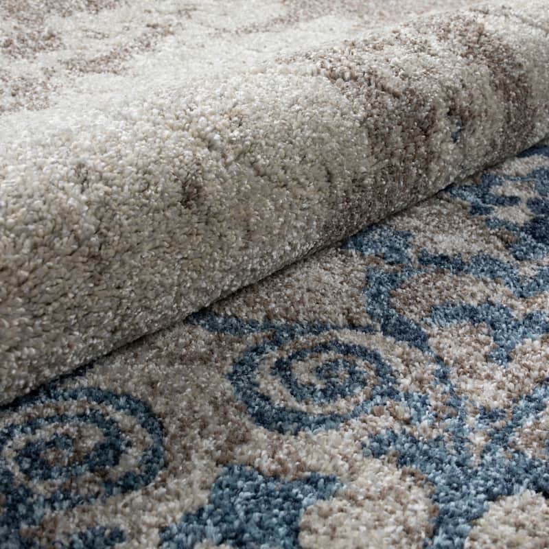Addison Wellington Canterbury Navy/Ivory Area Rug (7'10 x 10'7) - 7'10" x 10'7"