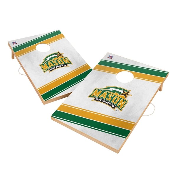 slide 2 of 5, George Mason University Patriots Regulation 2x4 Cornhole Set