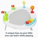 preview thumbnail 10 of 12, Smart Steps Bounce N' Play 3-In-1 Activity Center, Woodland Walk