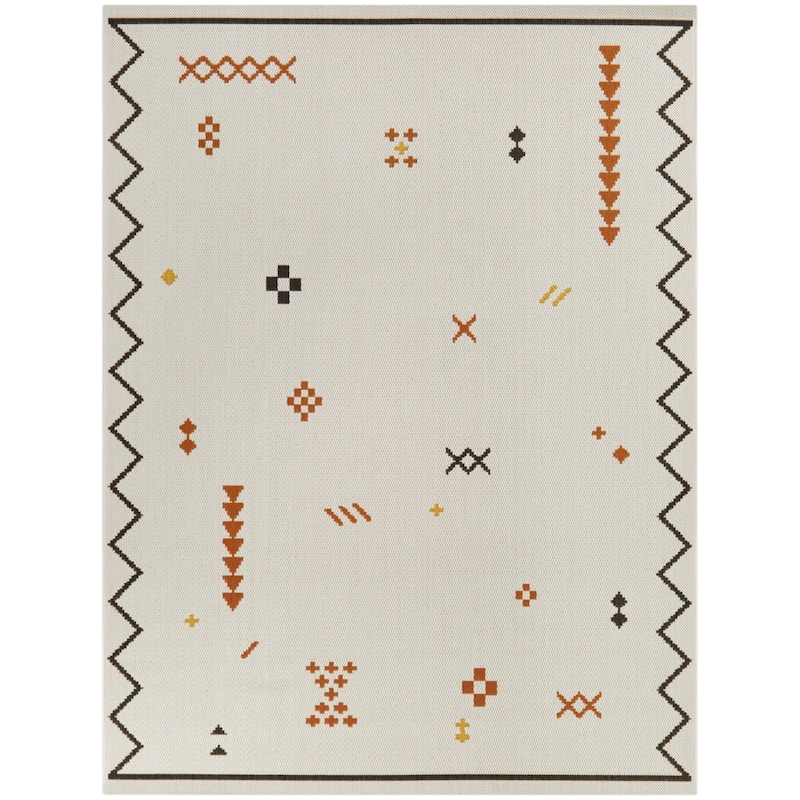 Rosalind Contemporary Indoor/Outdoor Area Rug