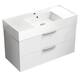 Option Glossy White / Polished Chrome