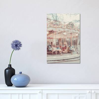 iCanvas "Paris Carousel Golden" by Ruby and B Canvas Print