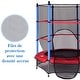 preview thumbnail 4 of 4, 55" Kids Trampoline Jumping Trampoline for Indoor/Outdoor Exercise