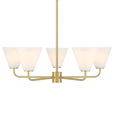 Savoy House 1-4015-5 Blair 5 Light 30" Wide Chandelier