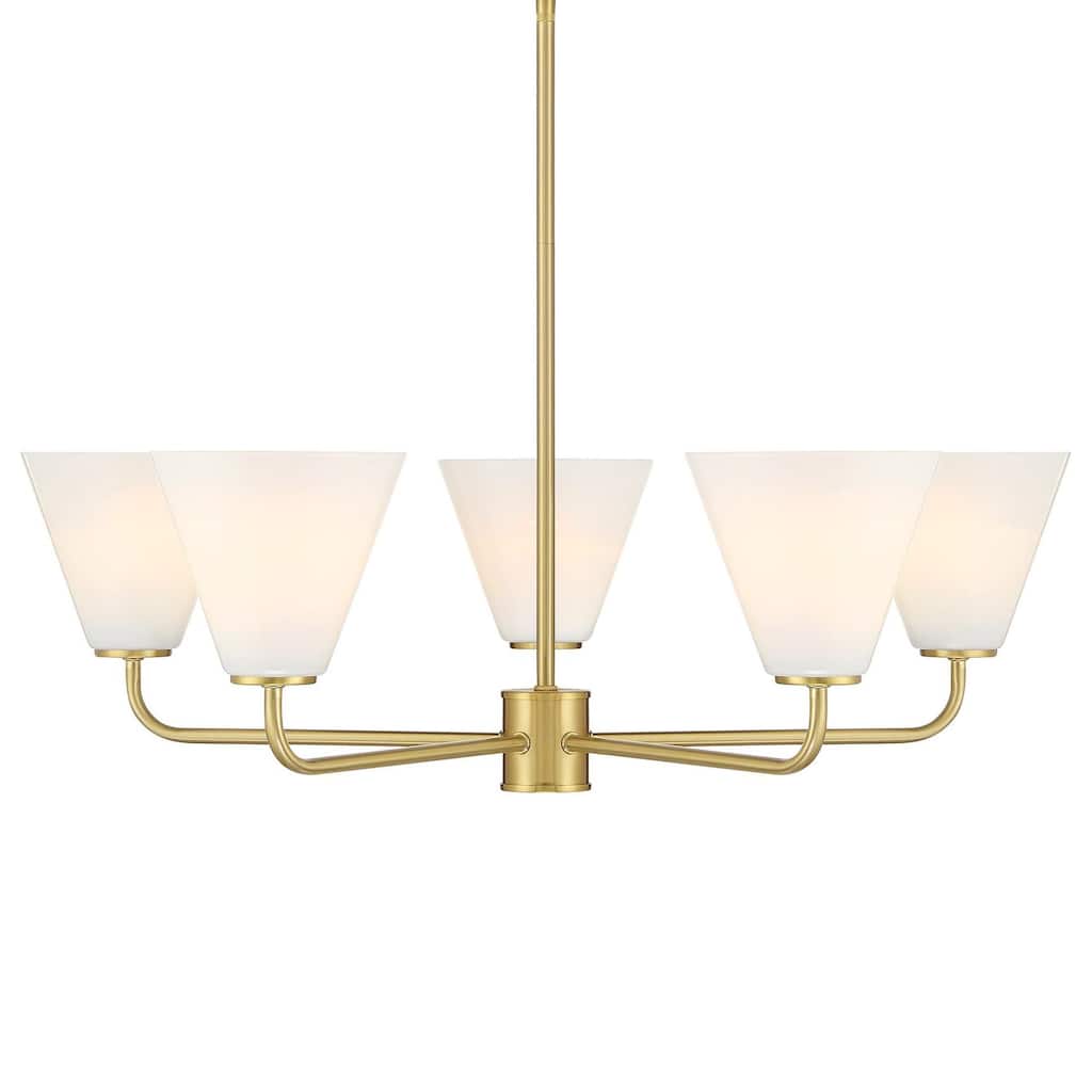 Savoy House 1-4015-5 Blair 5 Light 30" Wide Chandelier