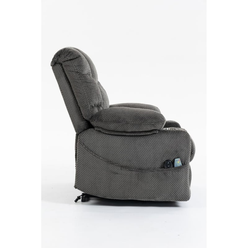 32.3" Elderly Power Lift Recliner，Power Lift Assist Chair，One-Box Packaging, 48-Hour Backrest Rebound