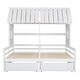 preview thumbnail 7 of 14, Twin Size House Platform Beds with Two Drawers