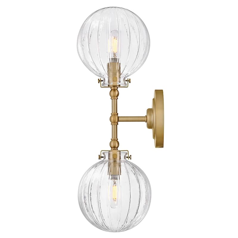 Hinkley Lighting 57412 Helene 2 Light 20" Tall Bathroom Sconce