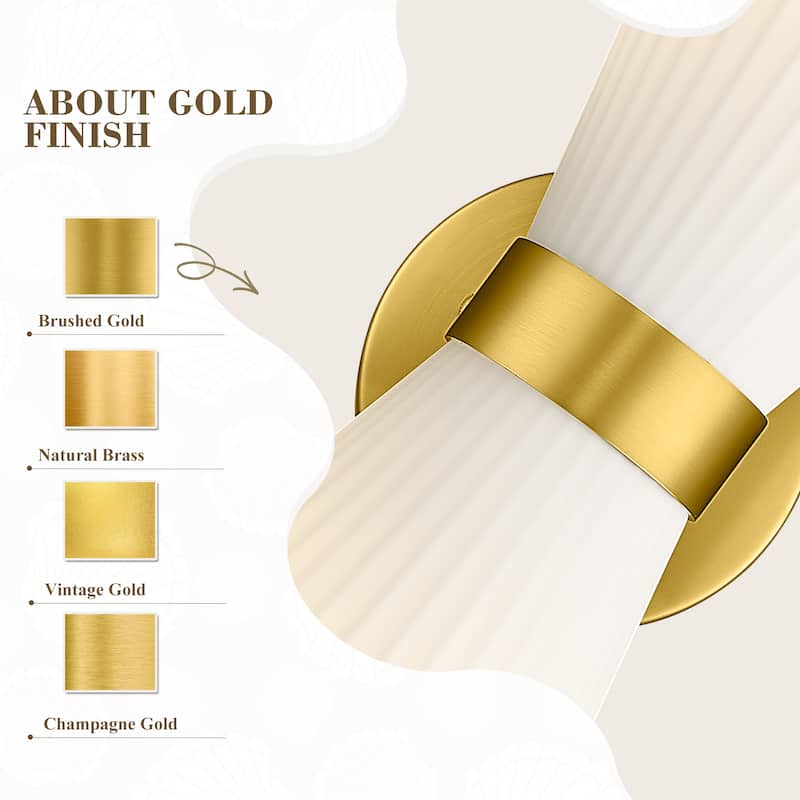 2-Light Wall Sconce, Bathroom Vanity Light