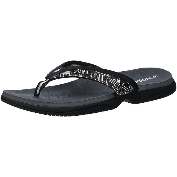 womens new balance flip flops