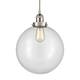 Option Brushed Satin Nickel / Clear