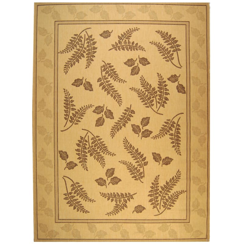 SAFAVIEH Courtyard Rosaria Indoor/ Outdoor Waterproof Patio Backyard Rug
