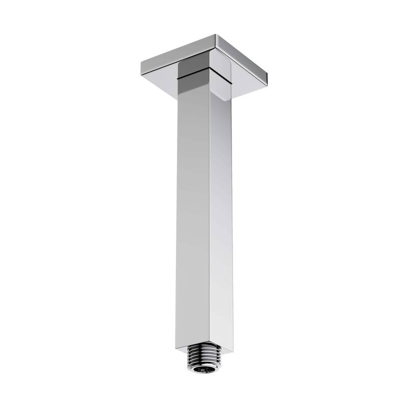 Cube 8" Ceiling Mounted Shower Arm - Chrome
