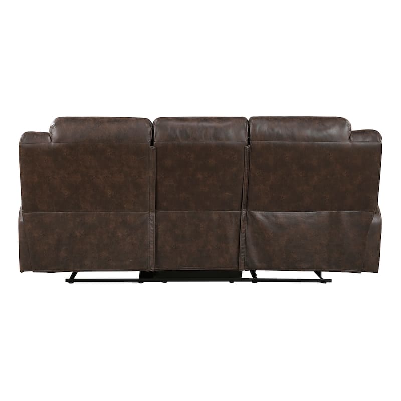 Fremont & Park Alonzo Polished Microfiber 3-Piece Manual Reclining Sofa Set