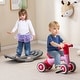 preview thumbnail 14 of 29, Costway 3 in 1 Rocking Horse with Detachable Balance Board and Height - See Details