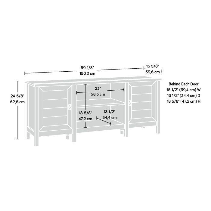 Cottage Road 59" Credenza