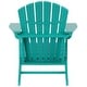 preview thumbnail 89 of 96, Altura Classic Outdoor Eco-Friendly All Weather Adirondack Chairs with Side Table (3-Piece Set)