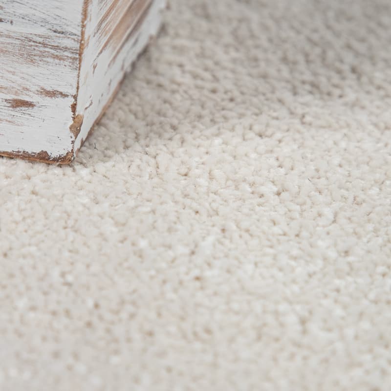 Solid Low-Pile Rug for Living Room in Plain Colors