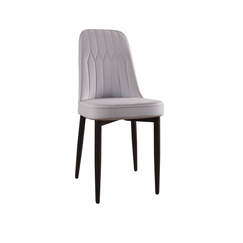 Set Of 2 Dining Chair with Metal Leg