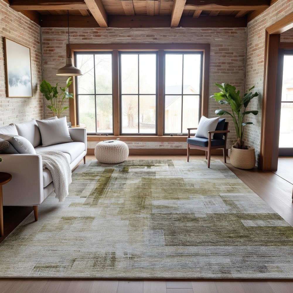 Premium Washable Super Soft Modern Abstract Mayfield Rug
