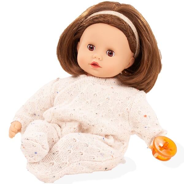 slide 2 of 5, Gotz: Muffin: Cozy Knits - 13" Doll, Beige Sweater, Collectible Toy, Kids 3+